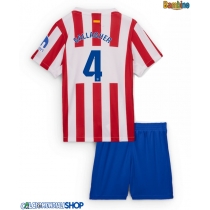 Maglie da calcio Atletico Madrid Conor Gallagher #4 Prima Maglia Bambino 2025-26 Manica Corta + Pantaloni corti)